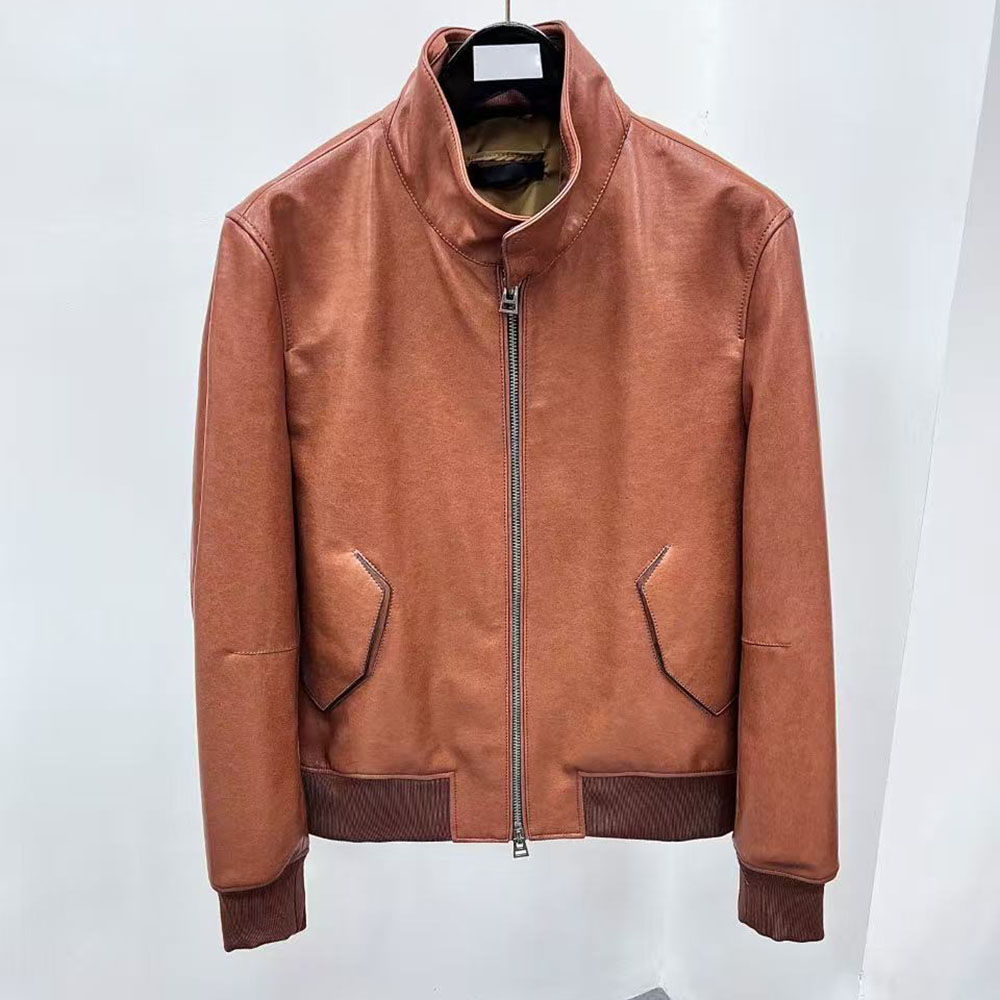 Bomber Jacket Men - 2026 Top Quality Men Vintage Leather