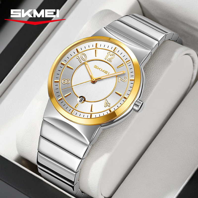 Fashion Mens Watches - 9401 Luxury Mens Steel Band Watch