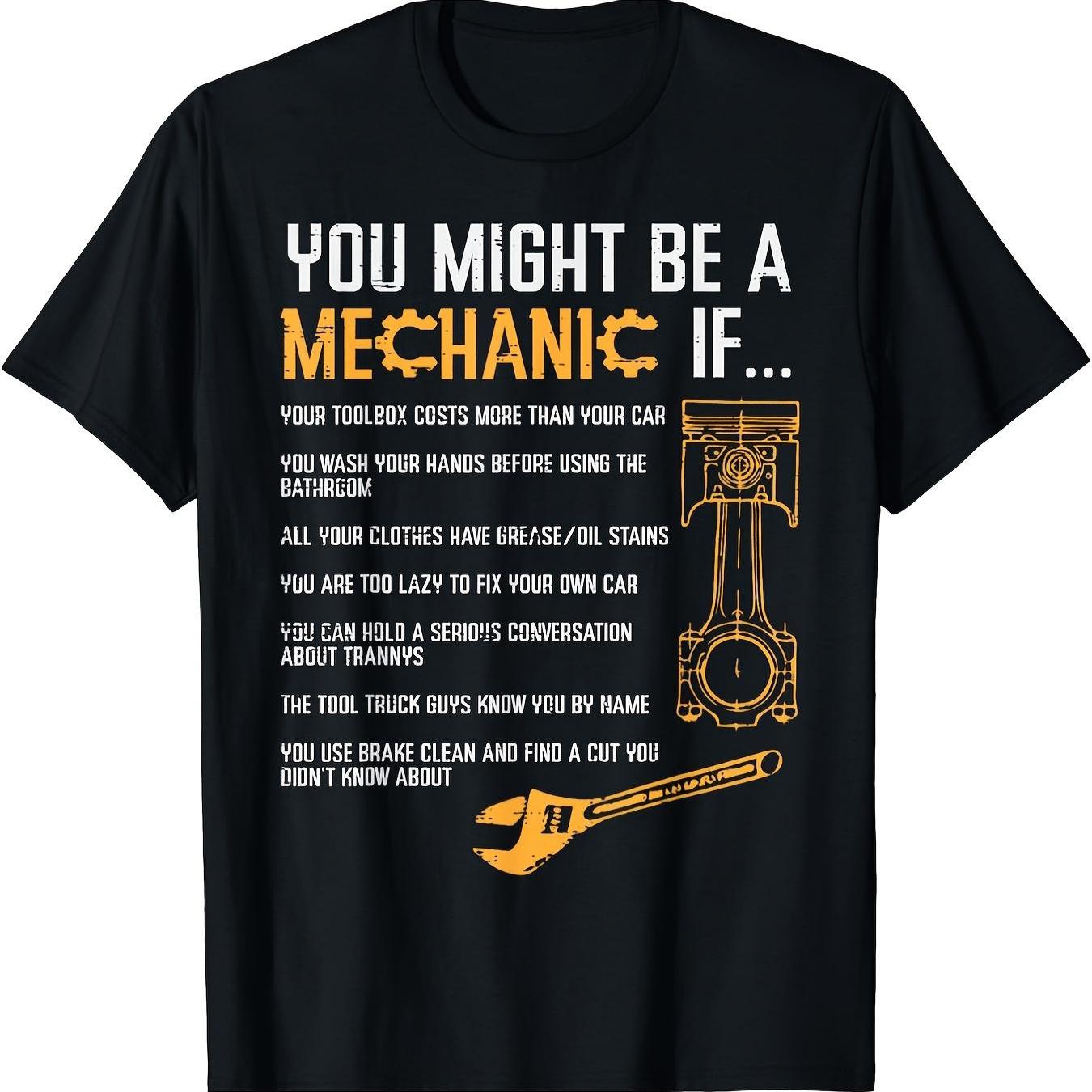 Men'S Fashion Garage - You Might Be A Mechanic If