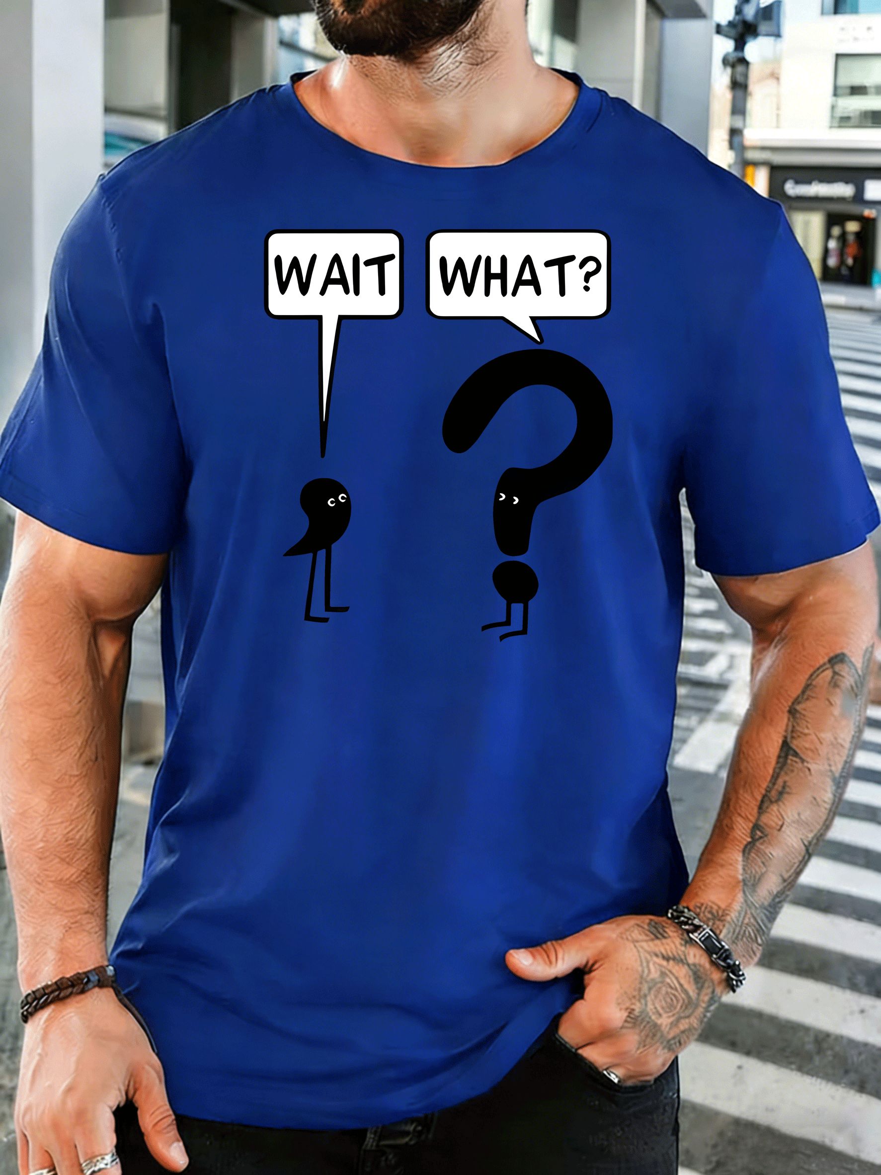Funny Wait What Stick Figure M - Men'S Fashion Questions review and price
