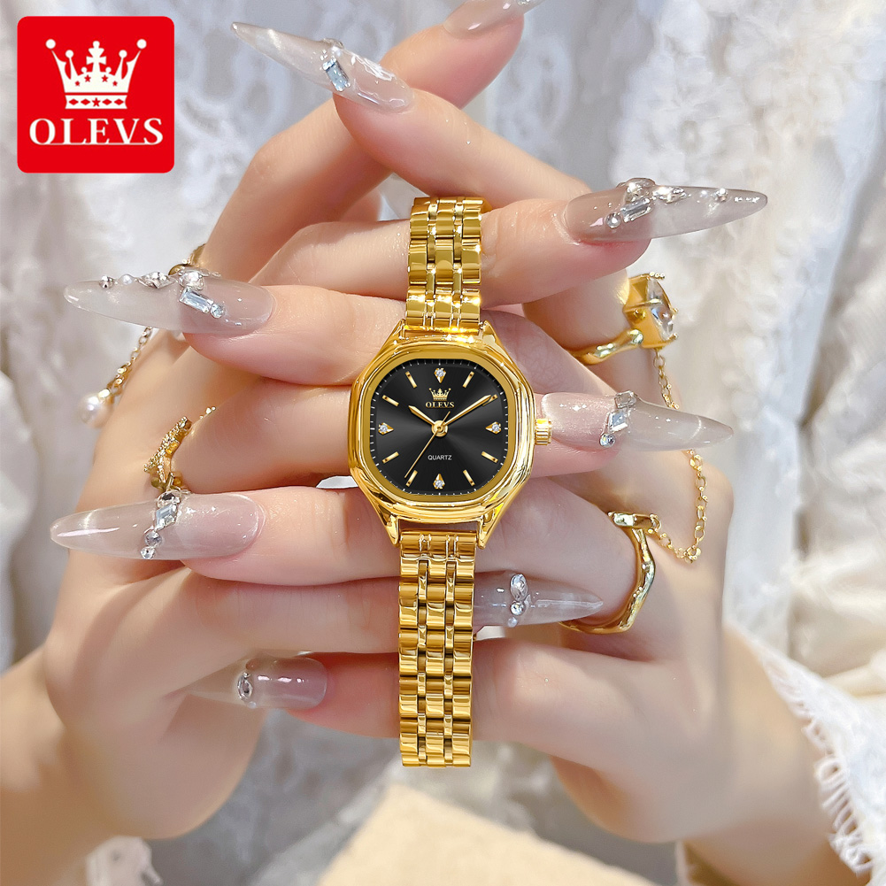 OLEVS 5888 Ladies Watches Gold - Fashion Mens Watches review and price