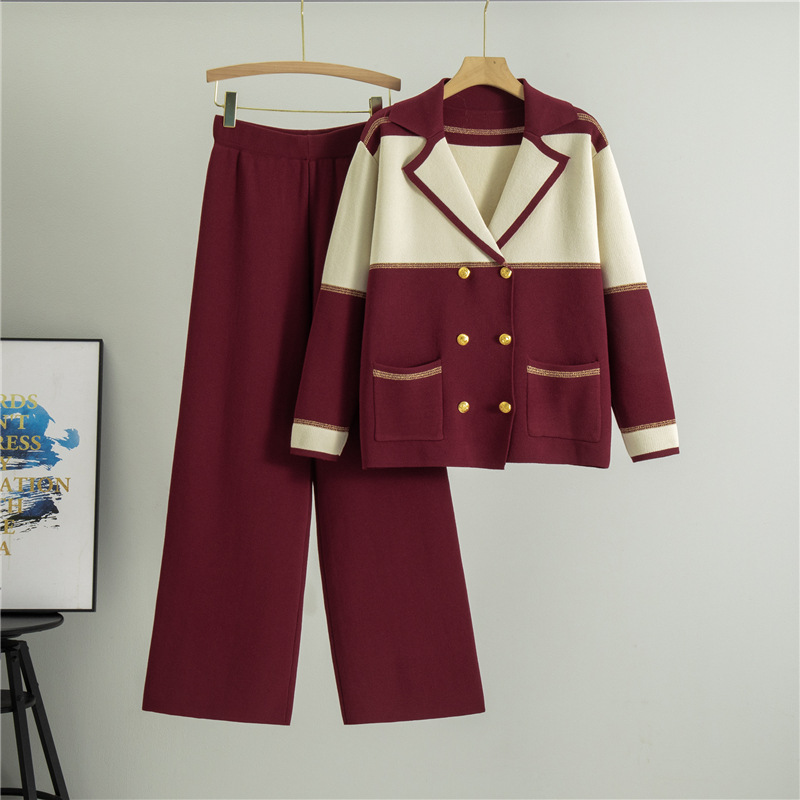 Women's New Color Block Lapel  - Knitted Cardigan Men review and price