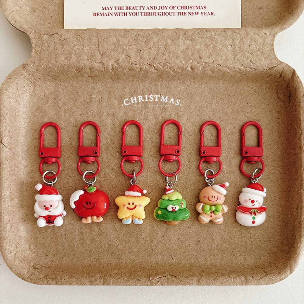 Cute Cartoon Christmas Keychai - Mens Xmas Fashion review and price