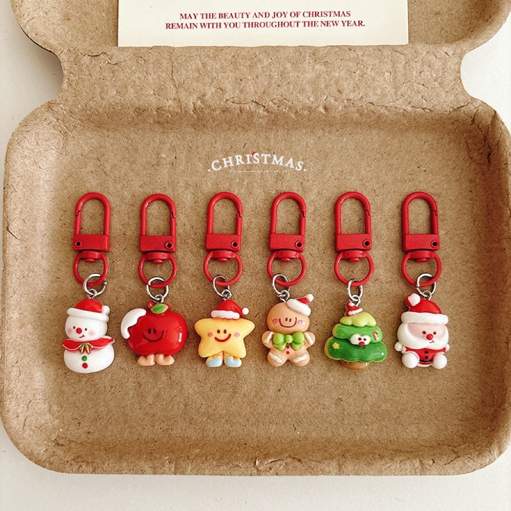 Cute Cartoon Christmas Keychai - Mens Xmas Fashion review and price