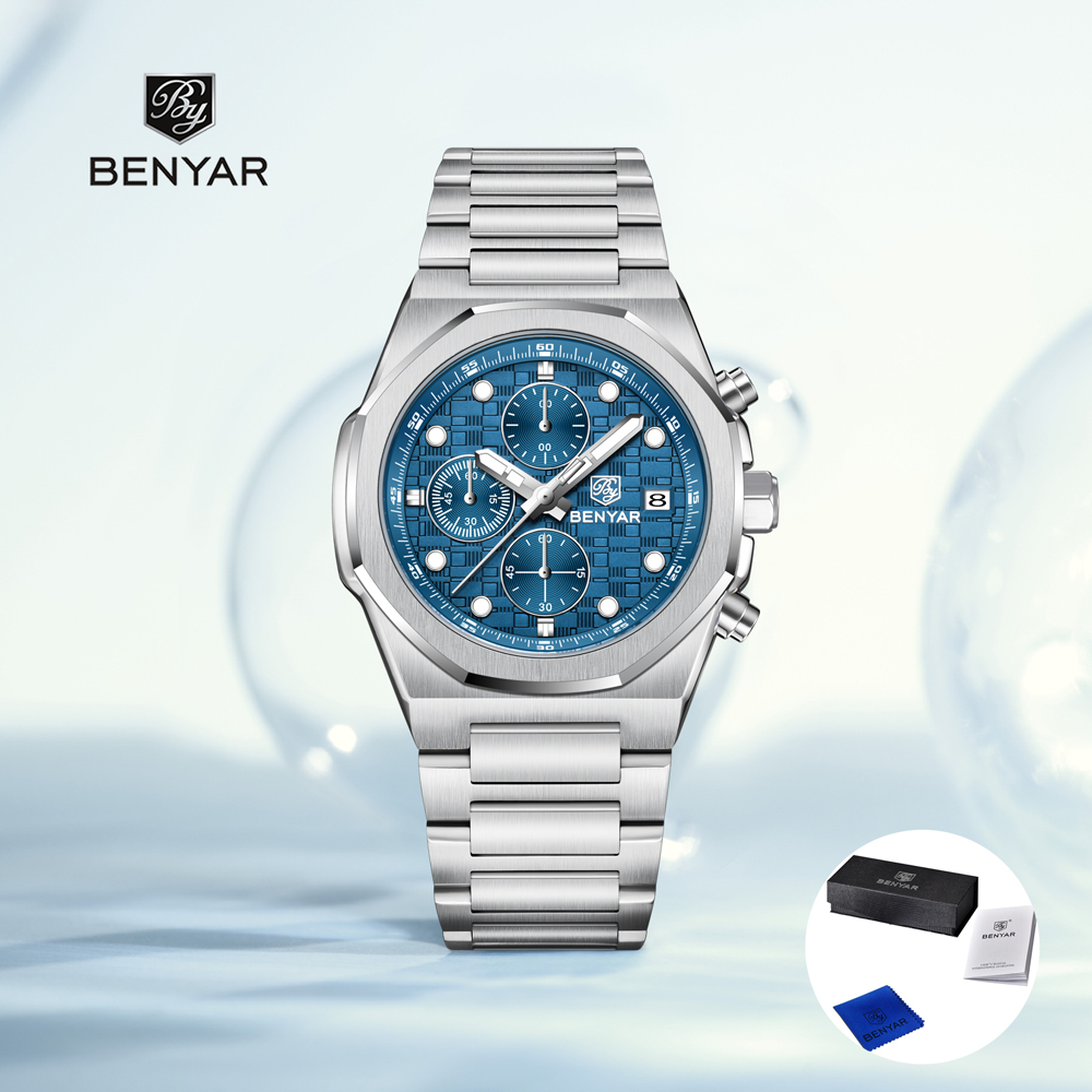 2025 New BENYAR Men's Watches  - Fashion Mens Watches review and price