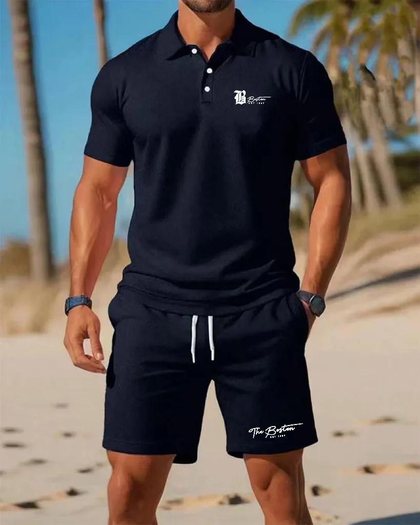 Summer New Men's Polo Shirt Se - Mens Fashion Ideas review and price