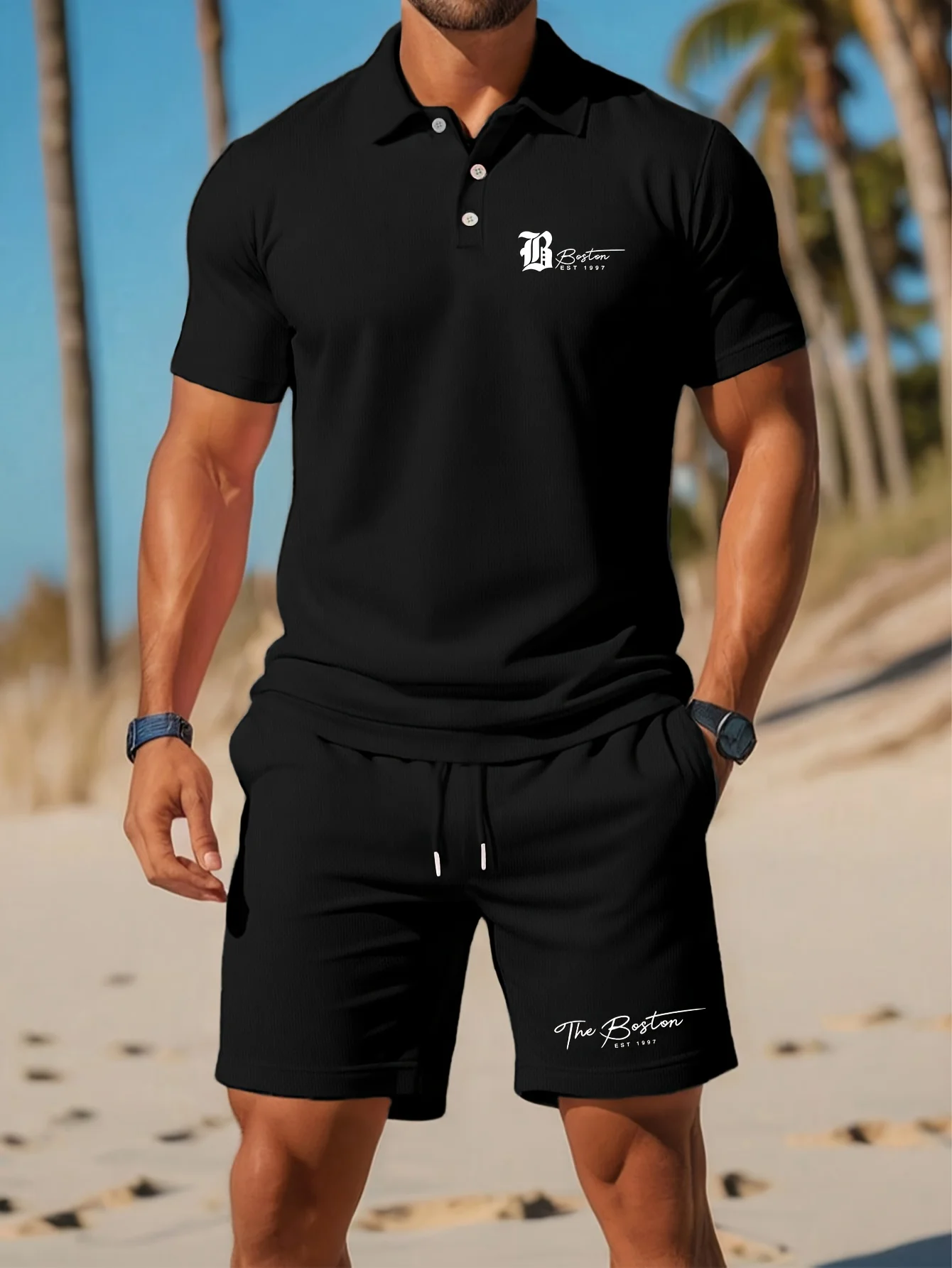 Summer New Men's Polo Shirt Se - Mens Fashion Ideas review and price