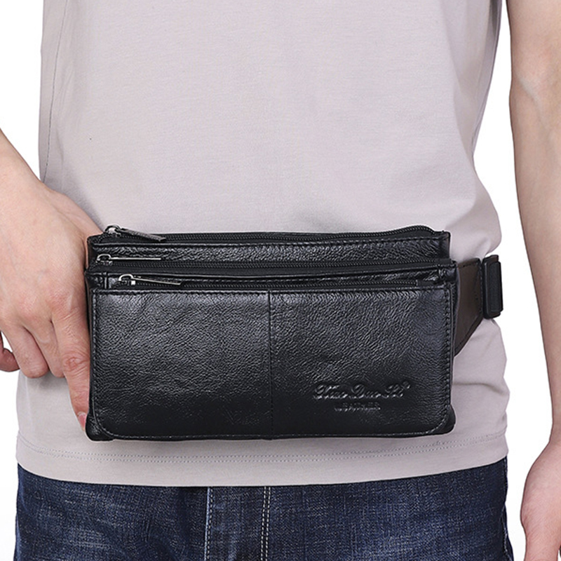 Men Waist Fanny Pack Belt Hip  - Fashion Harness Men review and price