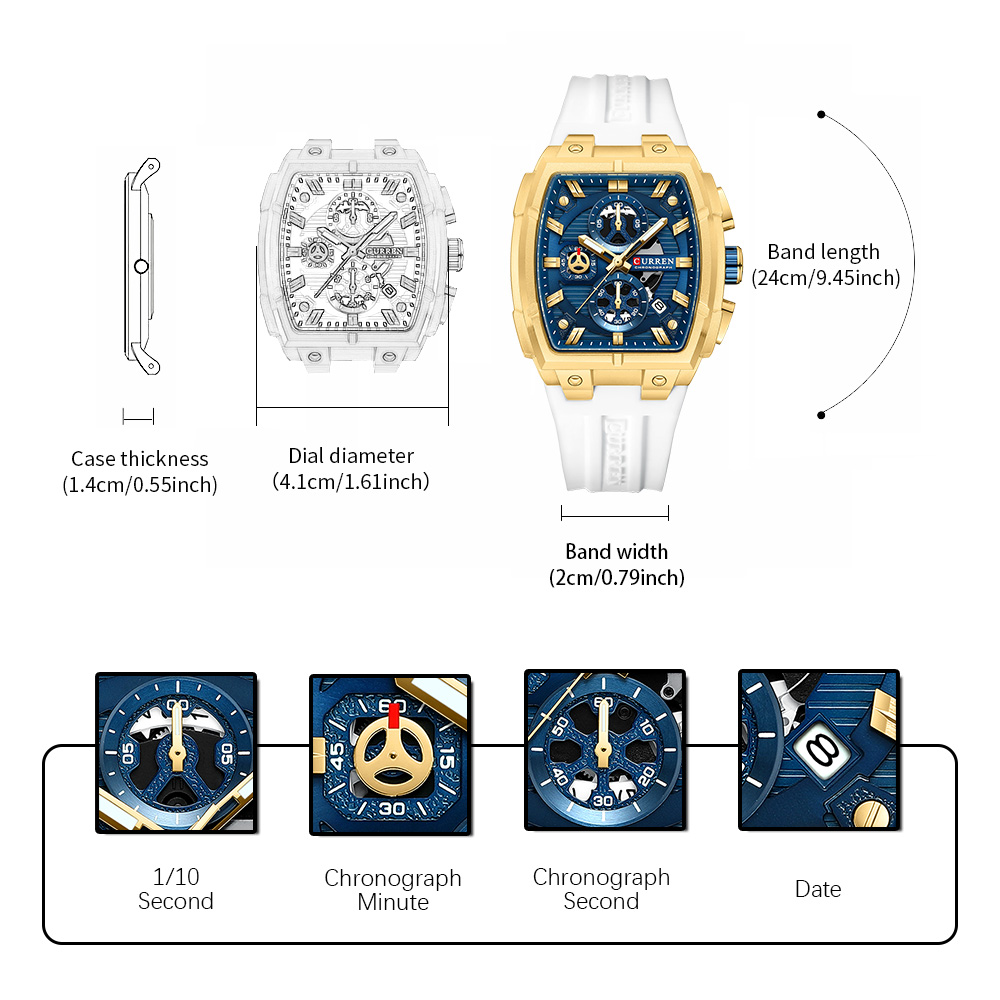CURREN Luxury Vintage Watch fo - Fashion Mens Watches review and price
