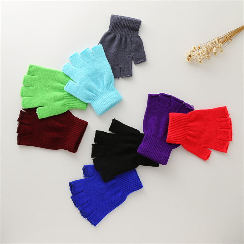 1Pair Unisex Black Half Finger - Men'S Fashion Gloves review and price