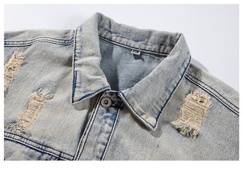 New Bomber Ripped Denim Jacket - Bomber Jacket Men review and price