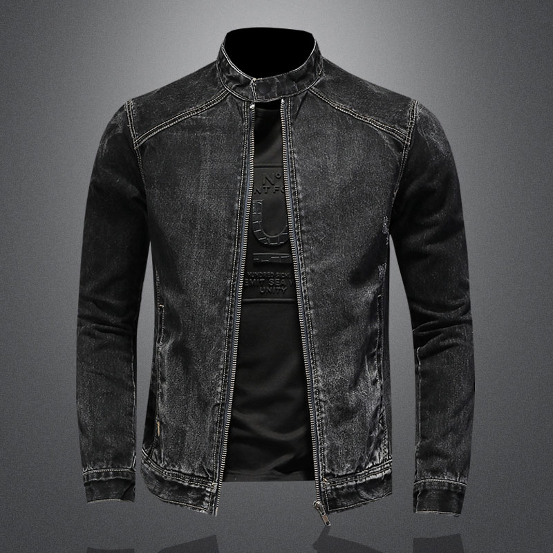 Men Vintage Stand Collar Pilot - Bomber Jacket Men review and price