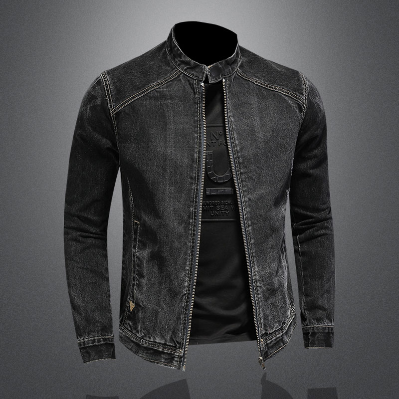 Men Vintage Stand Collar Pilot - Bomber Jacket Men review and price