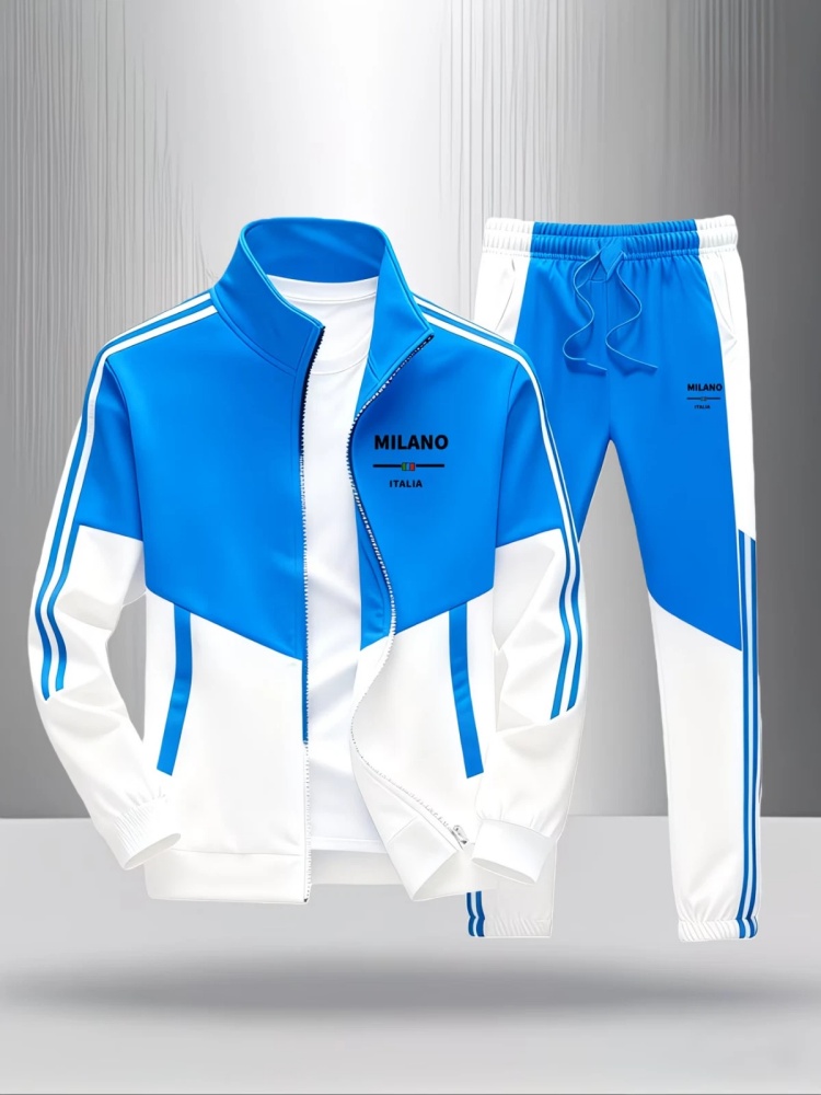 Men 2 Piece Tracksuit Fashion  - Men'S Fashion Zipper Jacket review and price