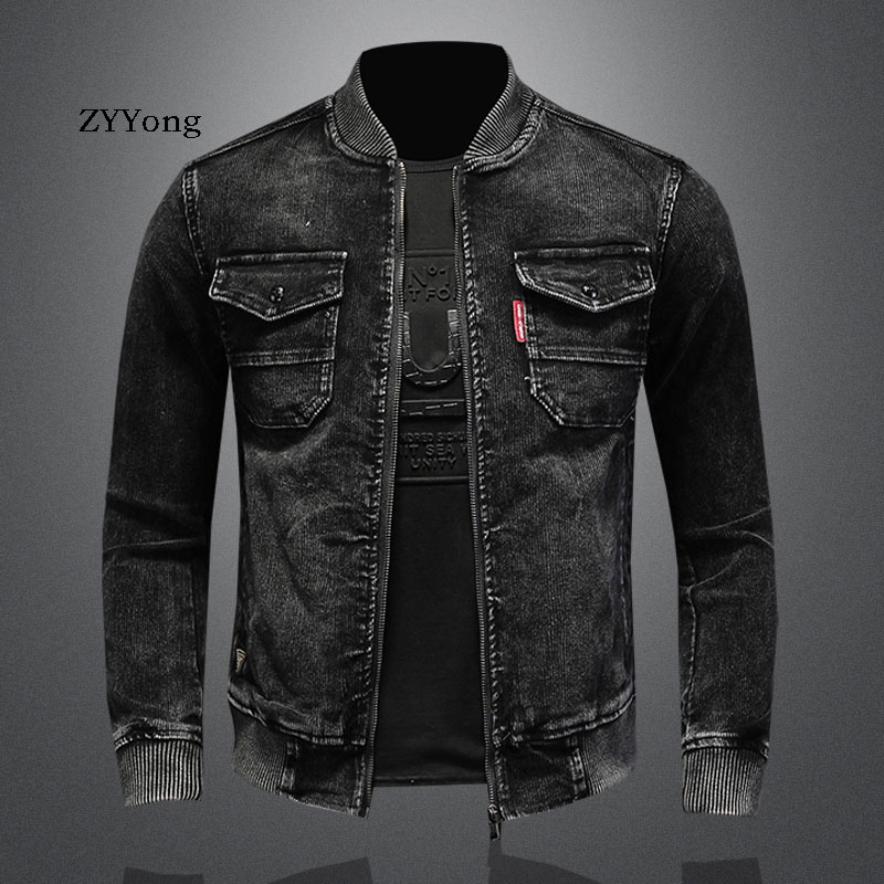 Stand Collar Bomber Pilot Blac - Bomber Jacket Men review and price
