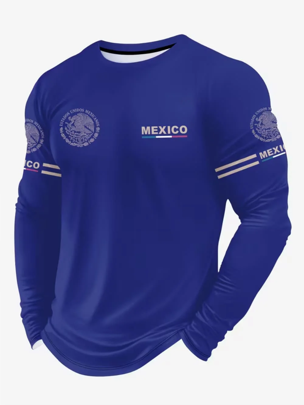 Men's Mexico Eagle Print T‑Shi - Men'S Fashion Trends 2025 review and price