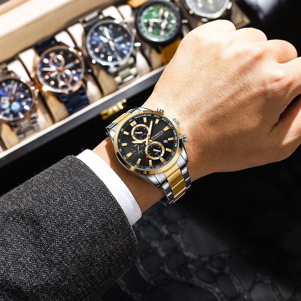 CURREN Casual Quartz Chrono Sp - Fashion Mens Watches review and price