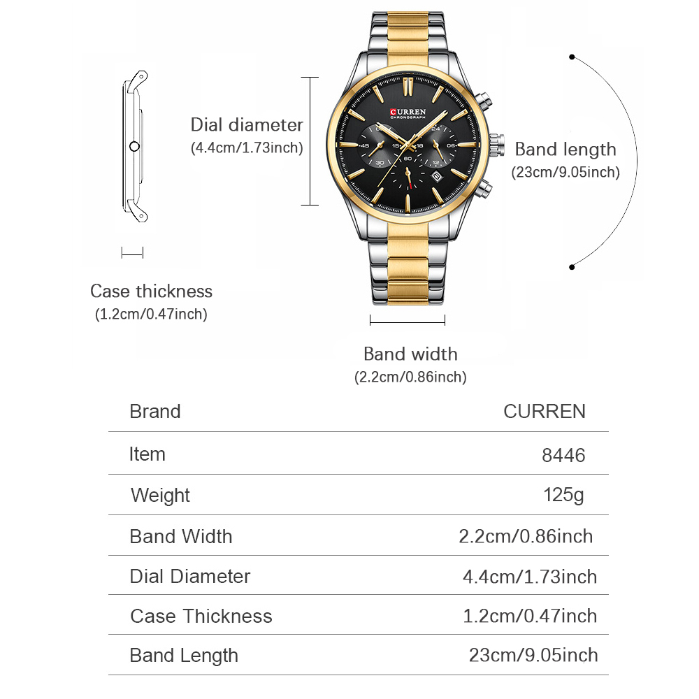 CURREN Casual Quartz Chrono Sp - Fashion Mens Watches review and price