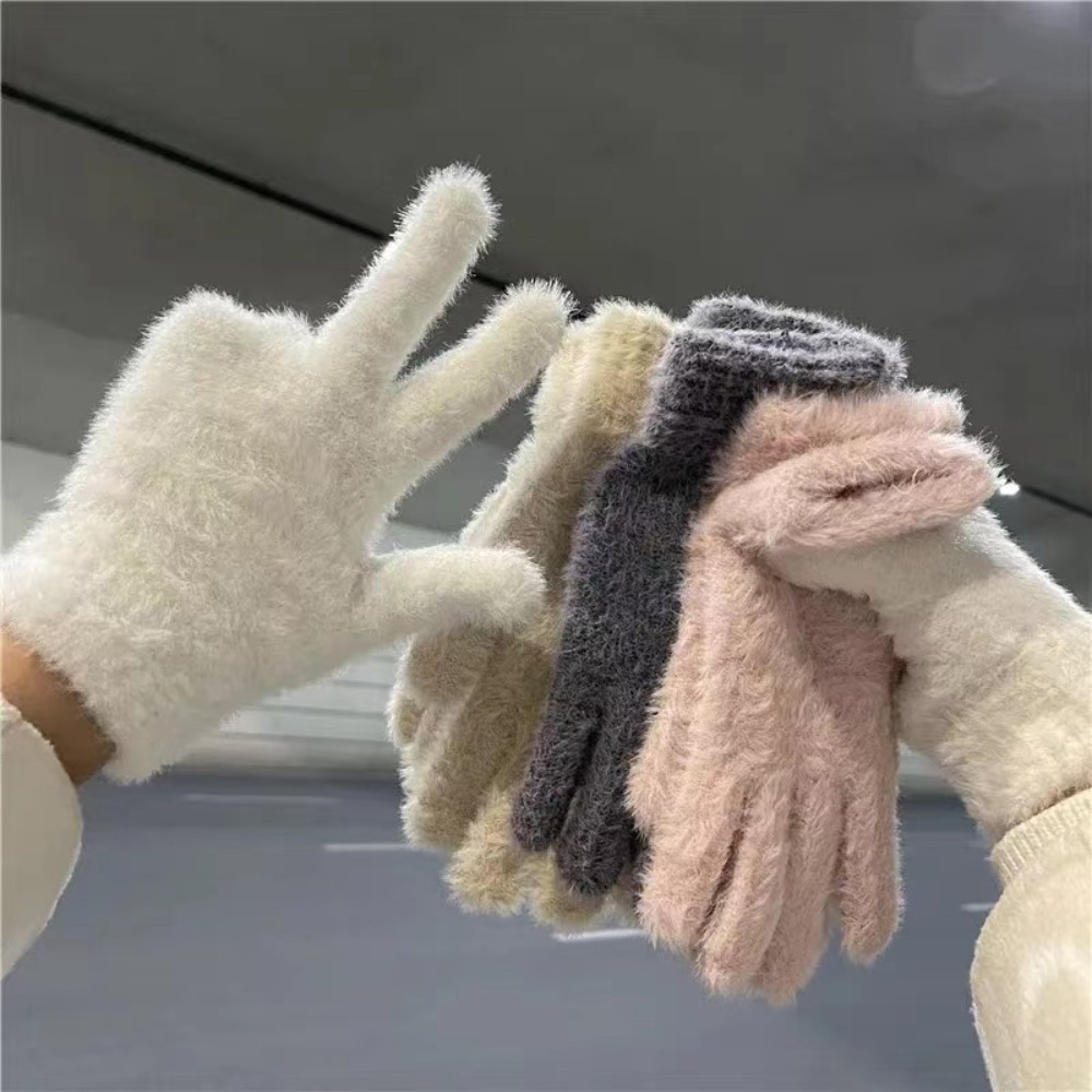 Fashion Thickened Furry Gloves - Men'S Fashion Gloves review and price