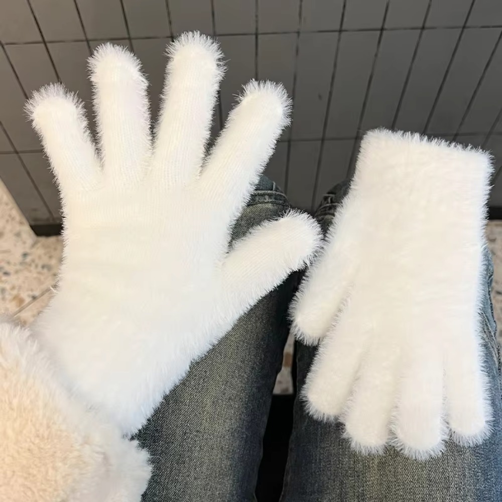 Fashion Thickened Furry Gloves - Men'S Fashion Gloves review and price