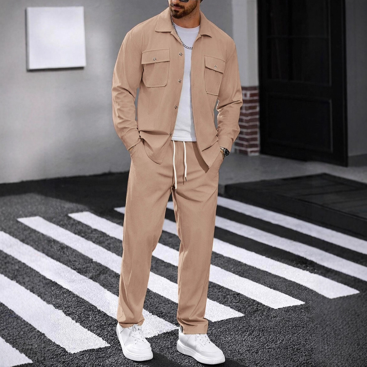New Spring And Autumn Casual S - Knitted Cardigan Men review and price