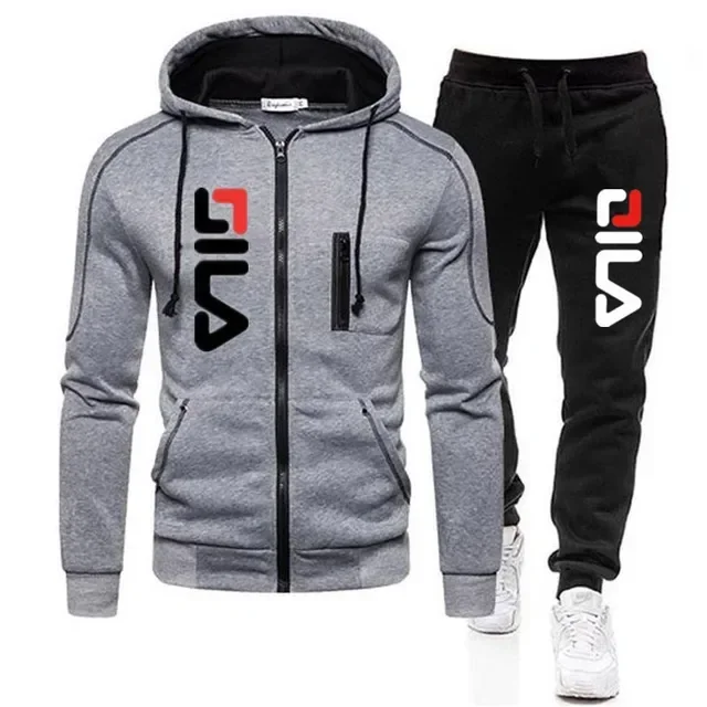 New Autumn And Winter Men's Ho - Men'S Fashion Zipper Jacket review and price