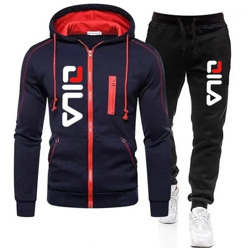 New Autumn And Winter Men's Ho - Men'S Fashion Zipper Jacket review and price
