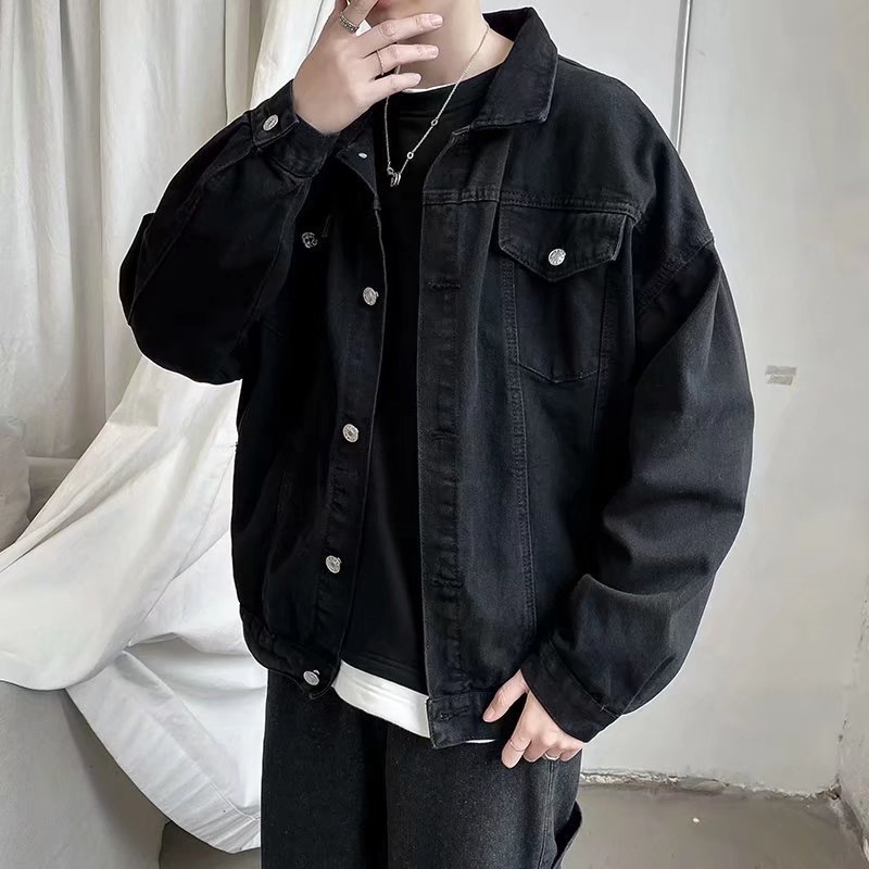 Black Denim Short Jacket Men J - Bomber Jacket Men review and price