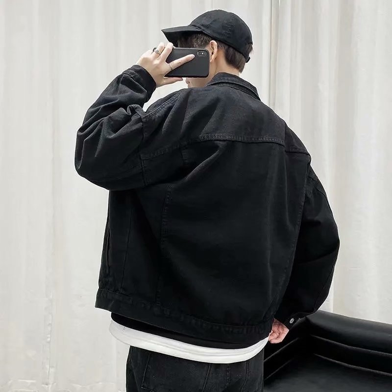 Black Denim Short Jacket Men J - Bomber Jacket Men review and price