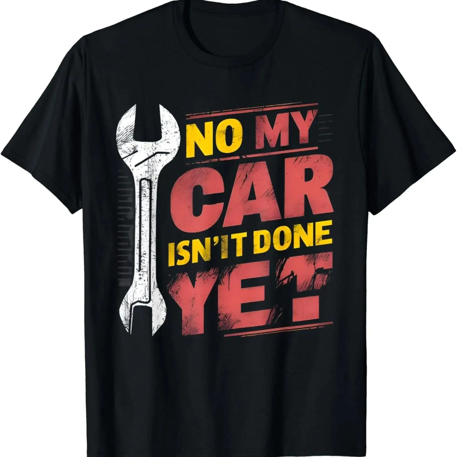 No My Car Isn_t Done Yet Funny - Men'S Fashion Garage review and price