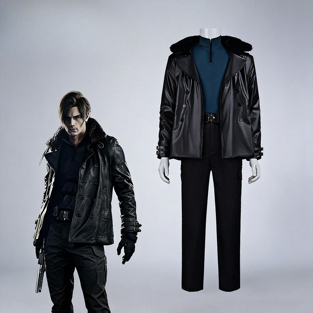 Game Leon Kennedy Re9 Evil Cos - Bomber Jacket Men review and price