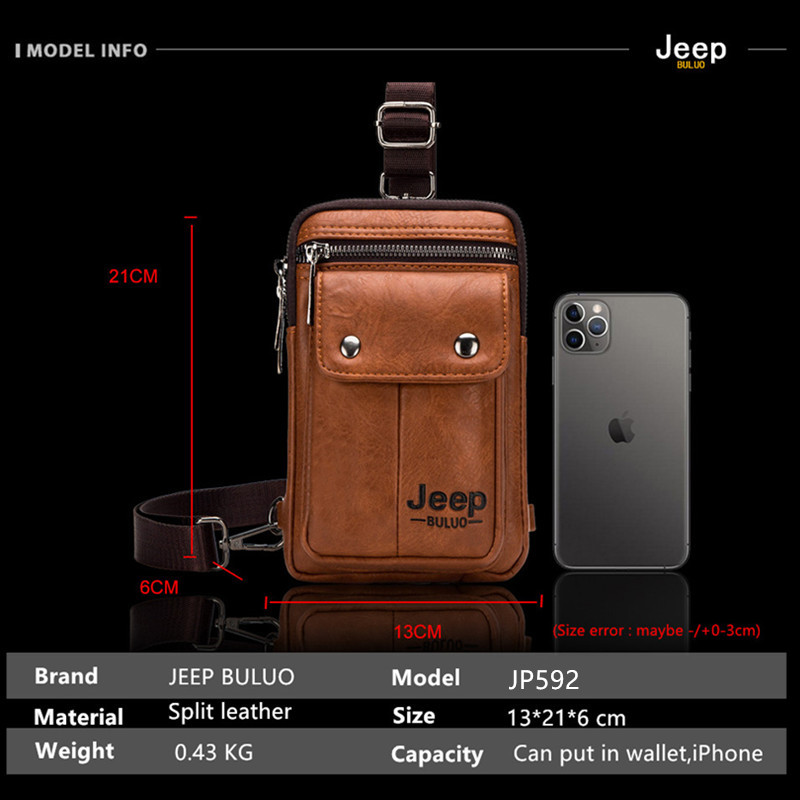 JEEP BULUO Small Multi-functio - Fashion Harness Men review and price