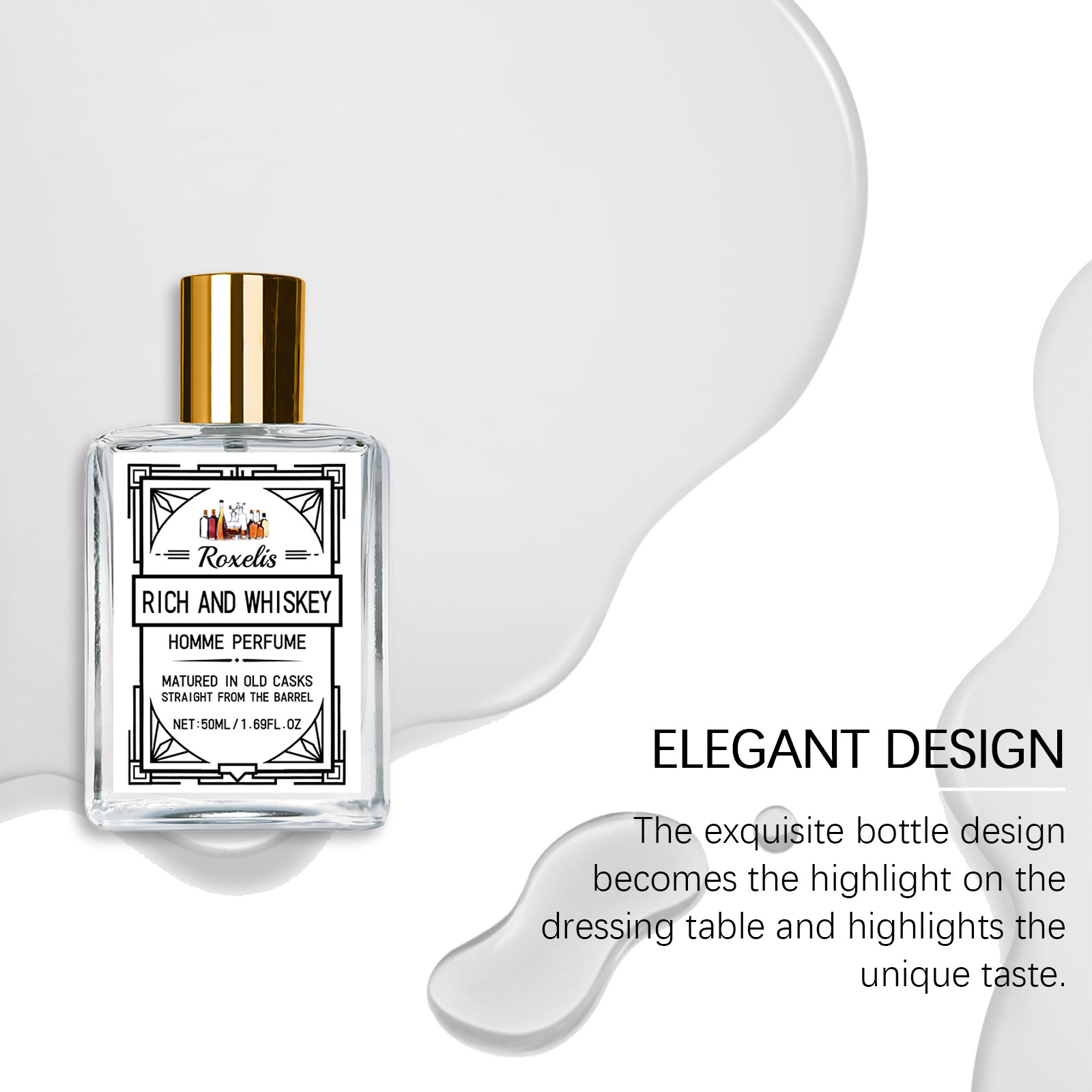 Roxelis 50ml Charm Whisky Men' - Men'S Fashion Perfume review and price