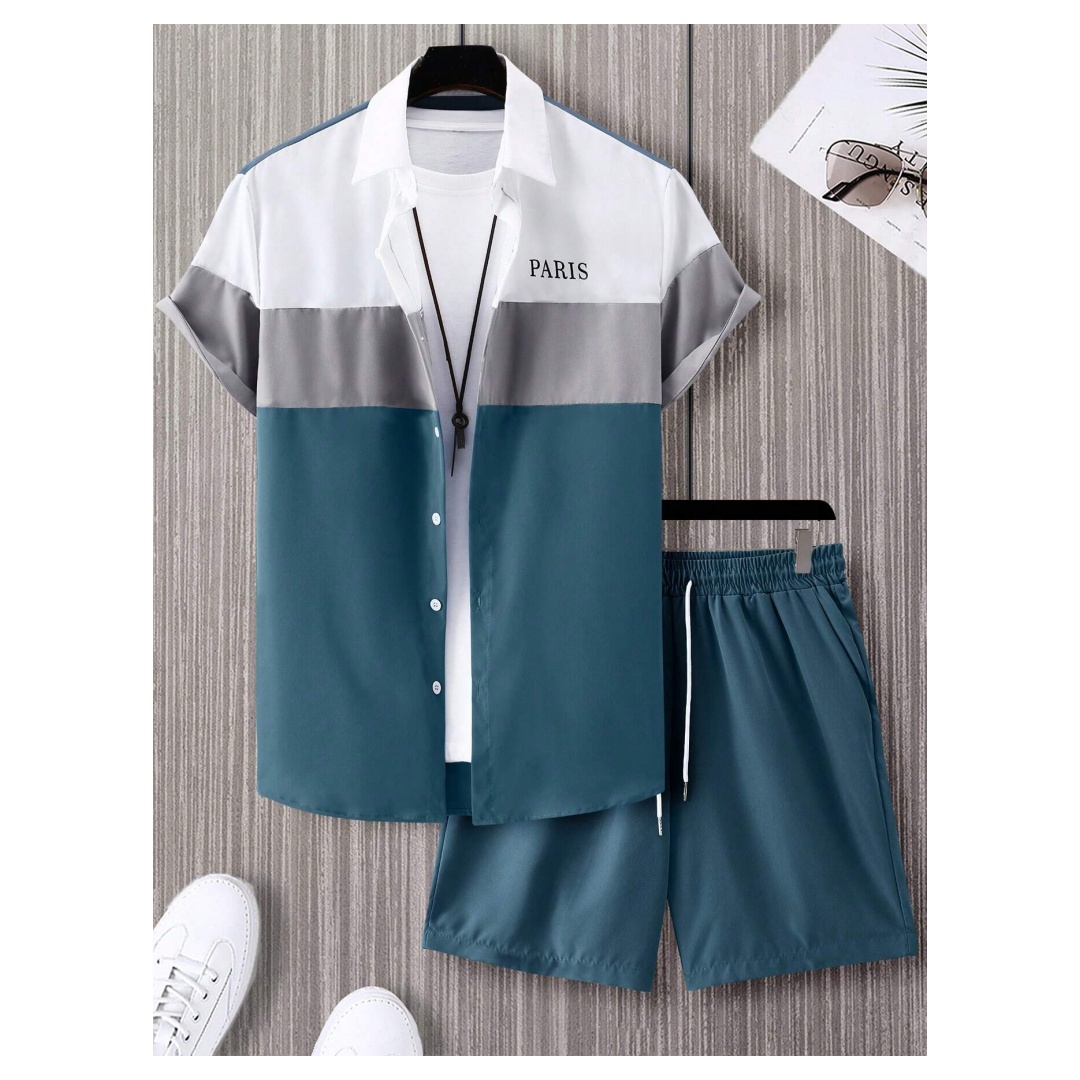Men's Fashion Suit Blue And Wh - Mens Fashion Ideas review and price
